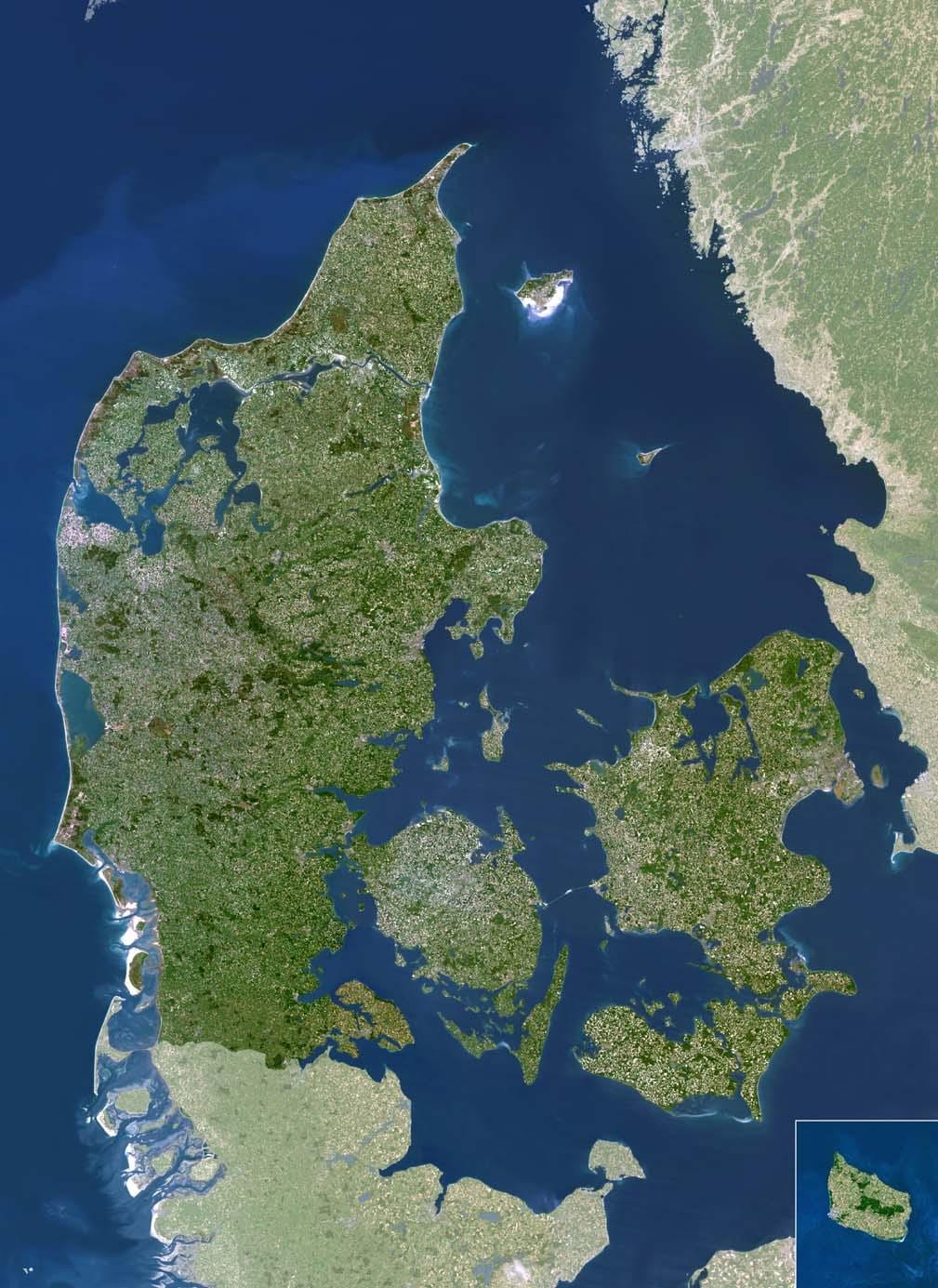 Kaart taani satellite