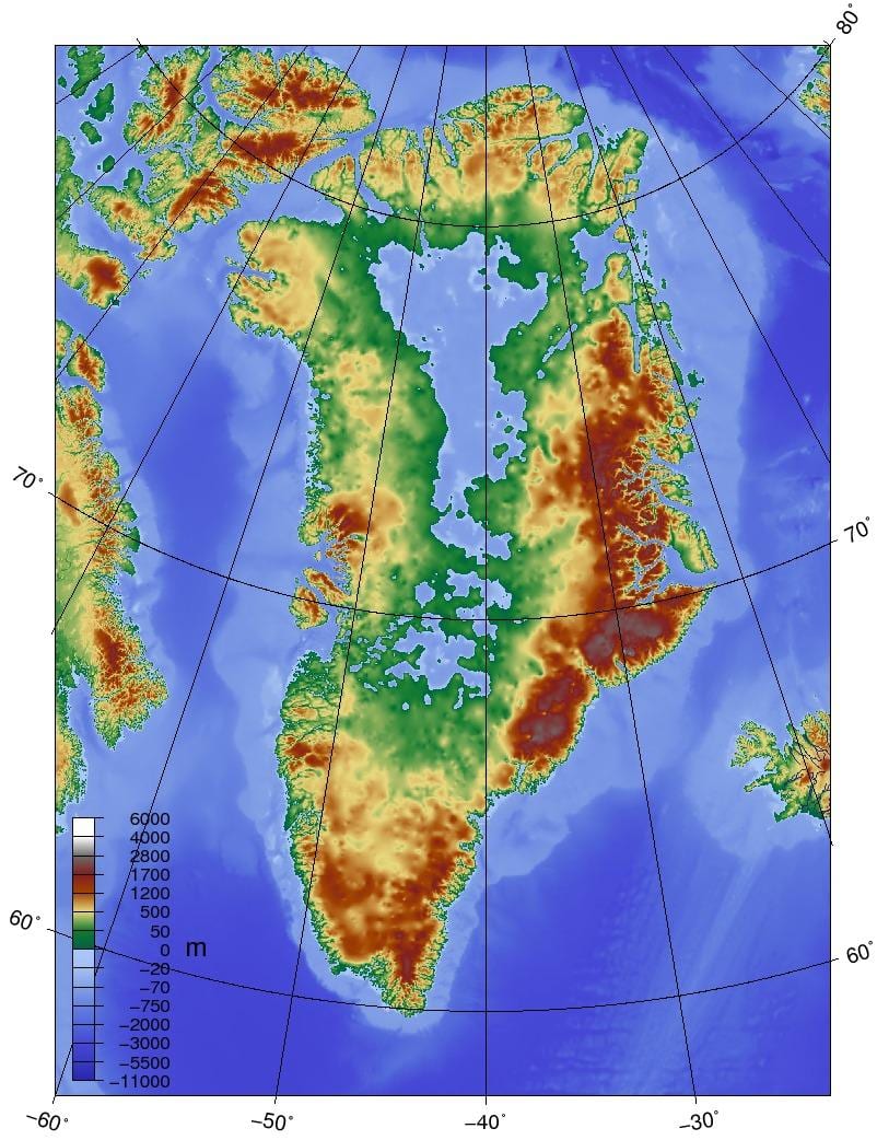 Kaart taani topograafiline