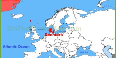 Kopenhaagen taani euroopa kaarti